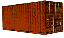 Pacific Intermodal 20' dry container